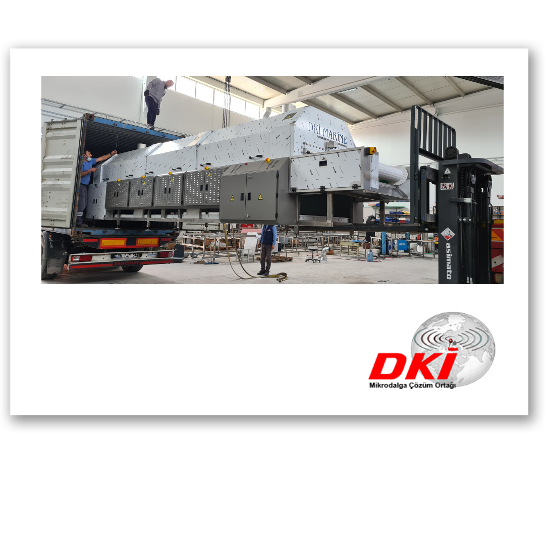 Endüstriyel mikrodalga gıda kurutma ve ilaçsız larva pupa dezenfeksiyon sistemleri